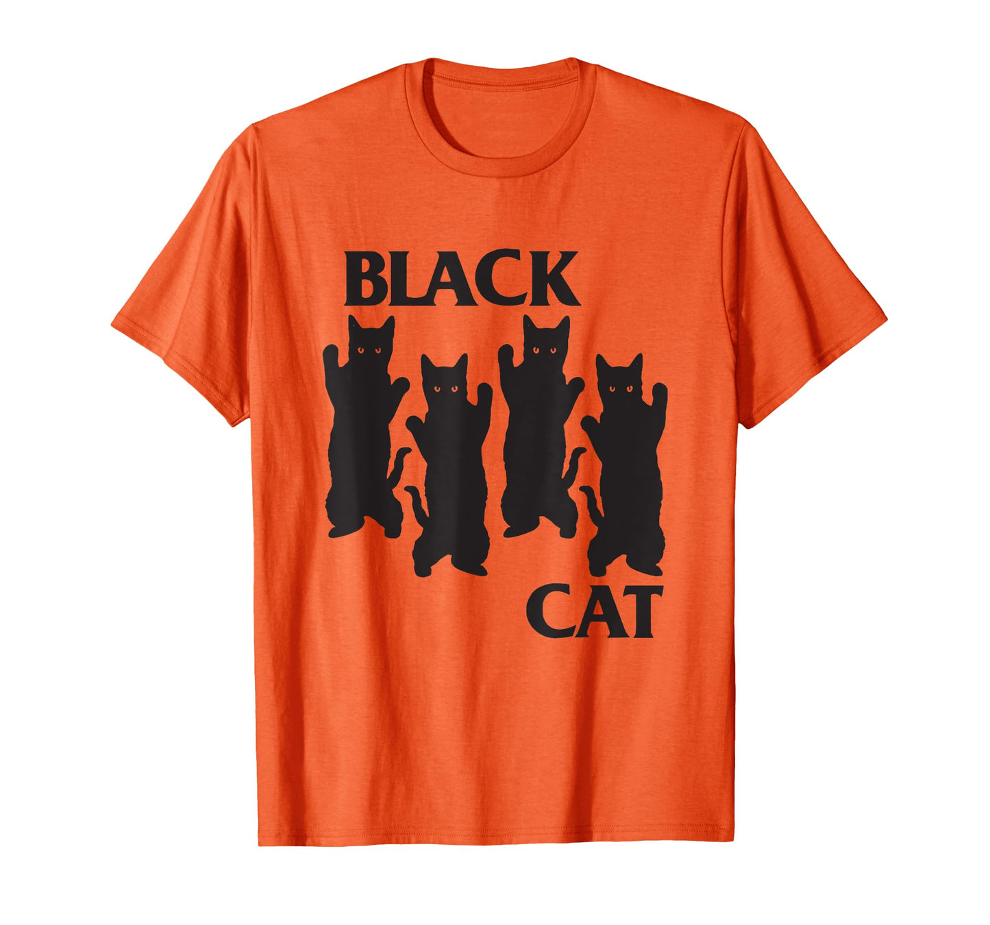 four black cats cat lover mom dad funny T-Shirt