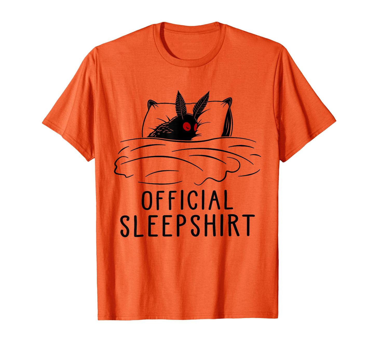 Mothman Cryptid Official Sleep T-Shirt