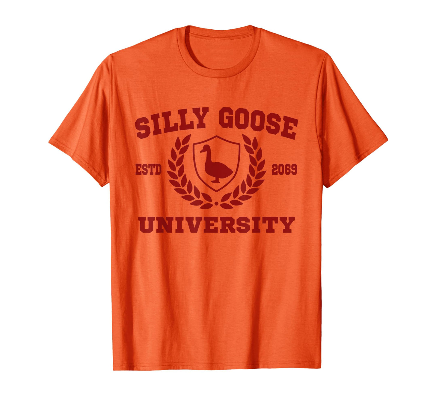 Silly Goose University Funny Meme Sports Silly Goose T-Shirt