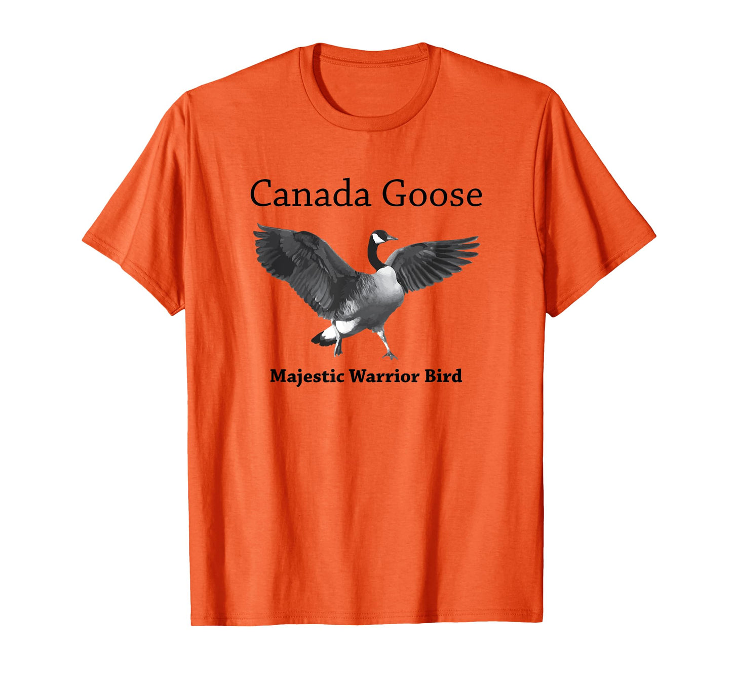 Proud Canadian Goose Majestic Warrior Bird T-Shirt