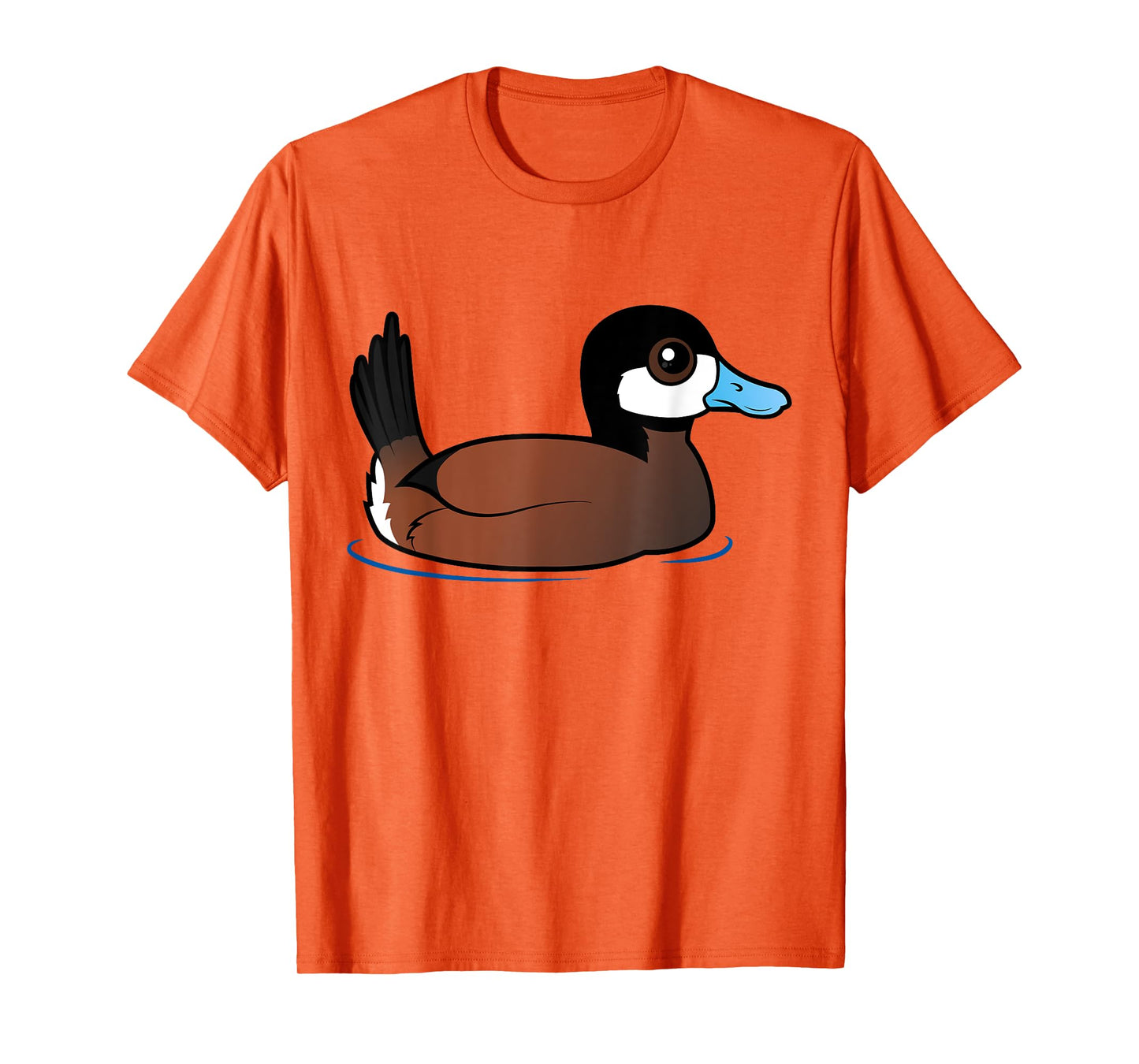 Cute Cartoon Ruddy Duck Birdorable Waterfowl Species T-Shirt