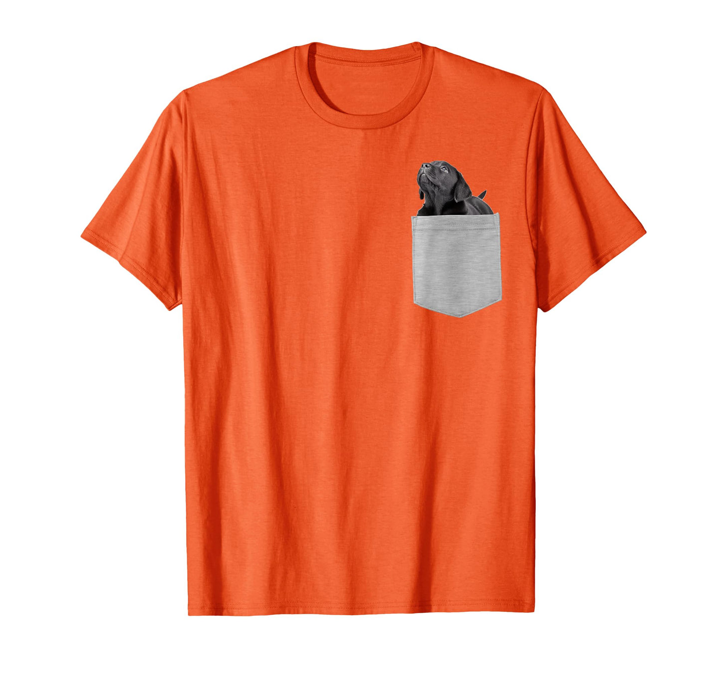 Black Lab puppy in your pocket T-Shirt