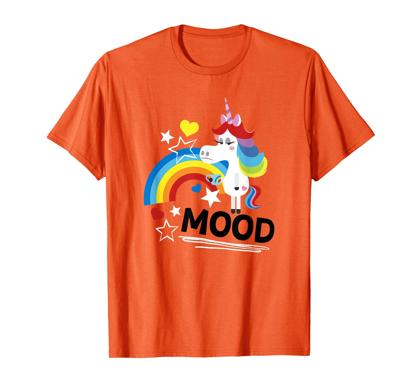 Disney Pixar Inside Out Rainbow Unicorn Mood Logo T-Shirt