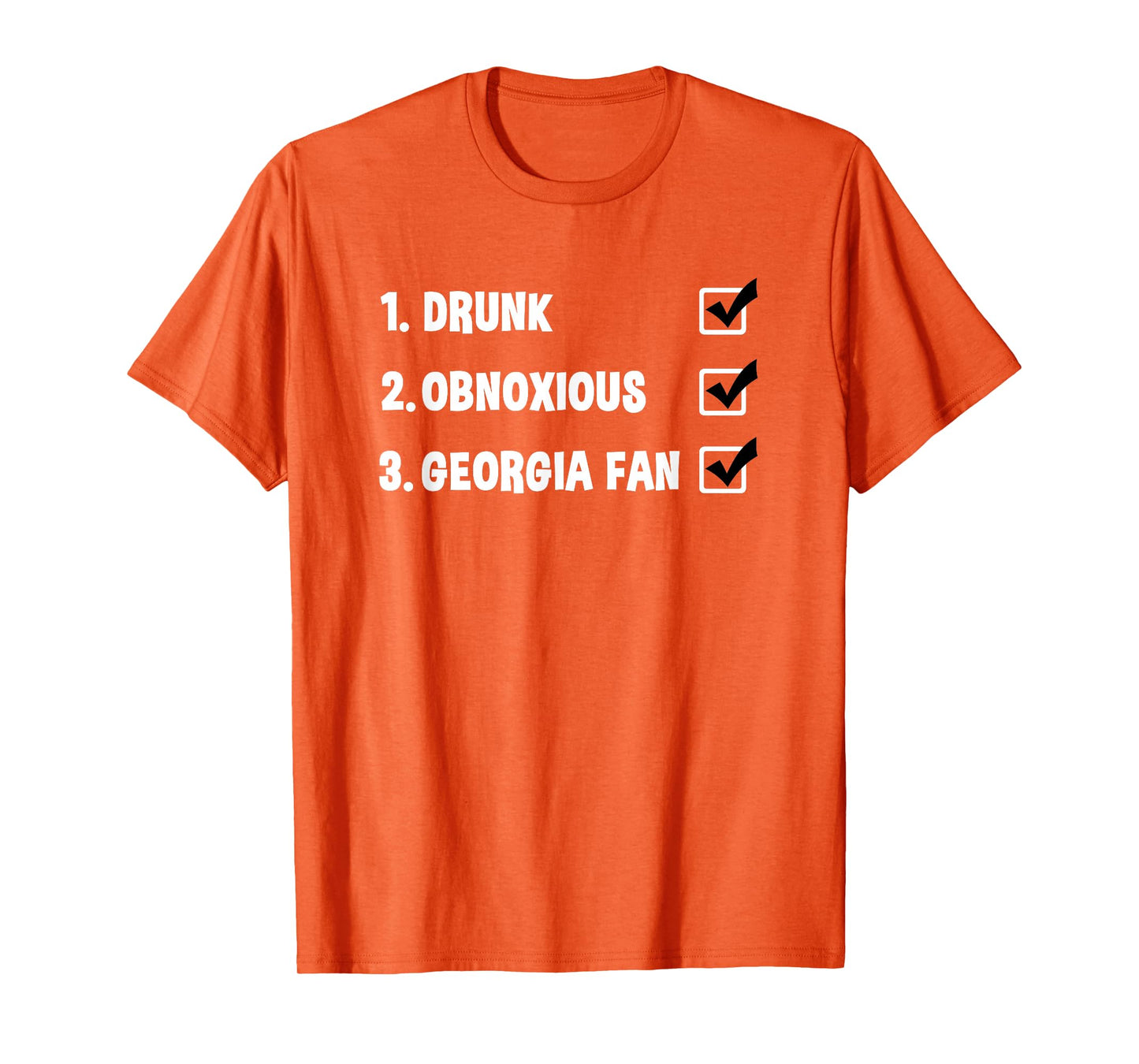 Drunk Obnoxious Georgia T-Shirt