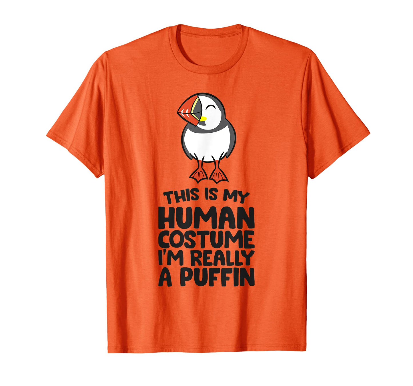 This Is My Human Costume I'm Really A Puffin T-Shirt