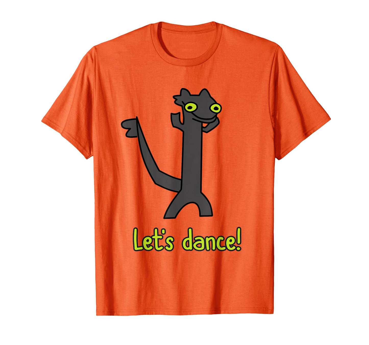 Funny Cartoon Kids Dragon Dance Meme Let's Dance T-Shirt