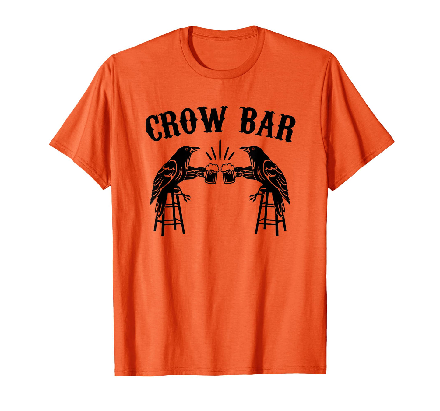 Crow Bar funny beer drinking crows T-Shirt