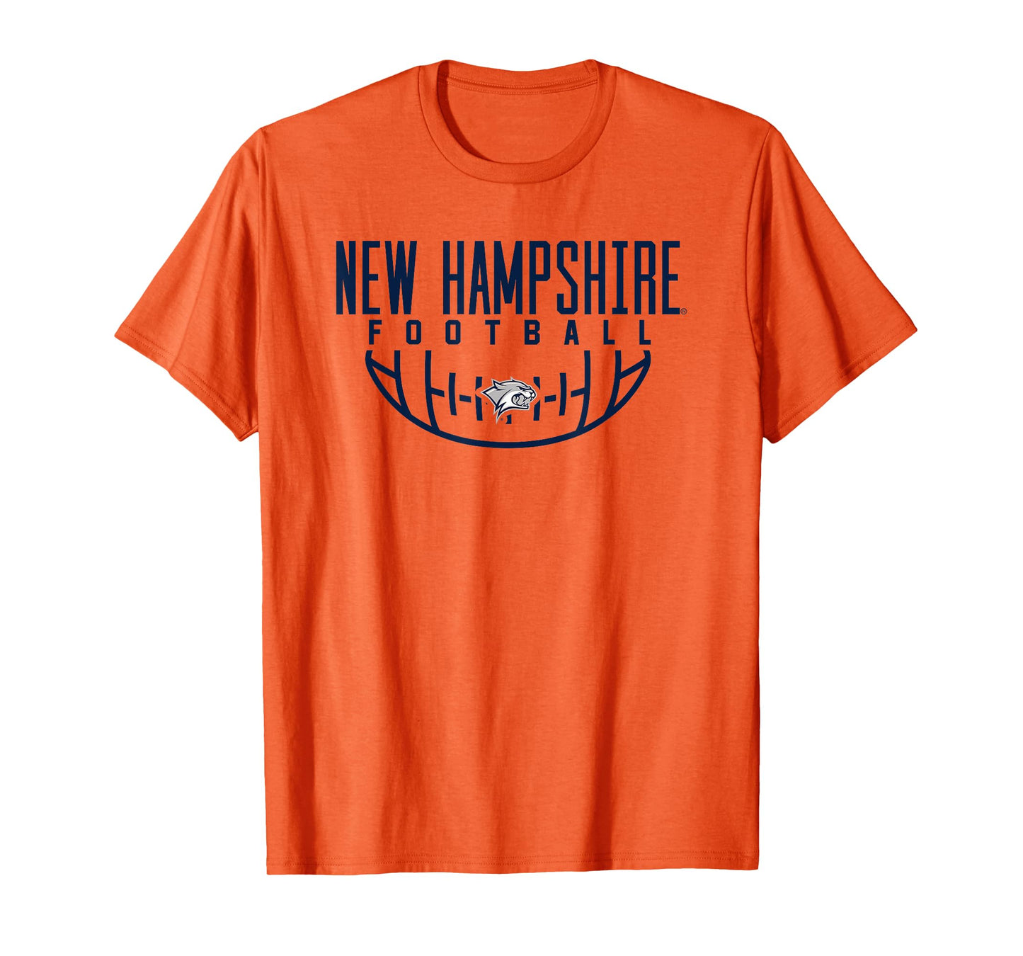 University of New Hampshire UNH Wildcats Football Arch T-Shirt