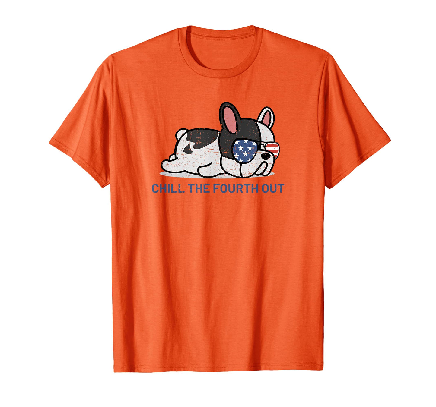 Funny 4th Of July French Bulldog Gift For Frenchie Lover T-Shirt