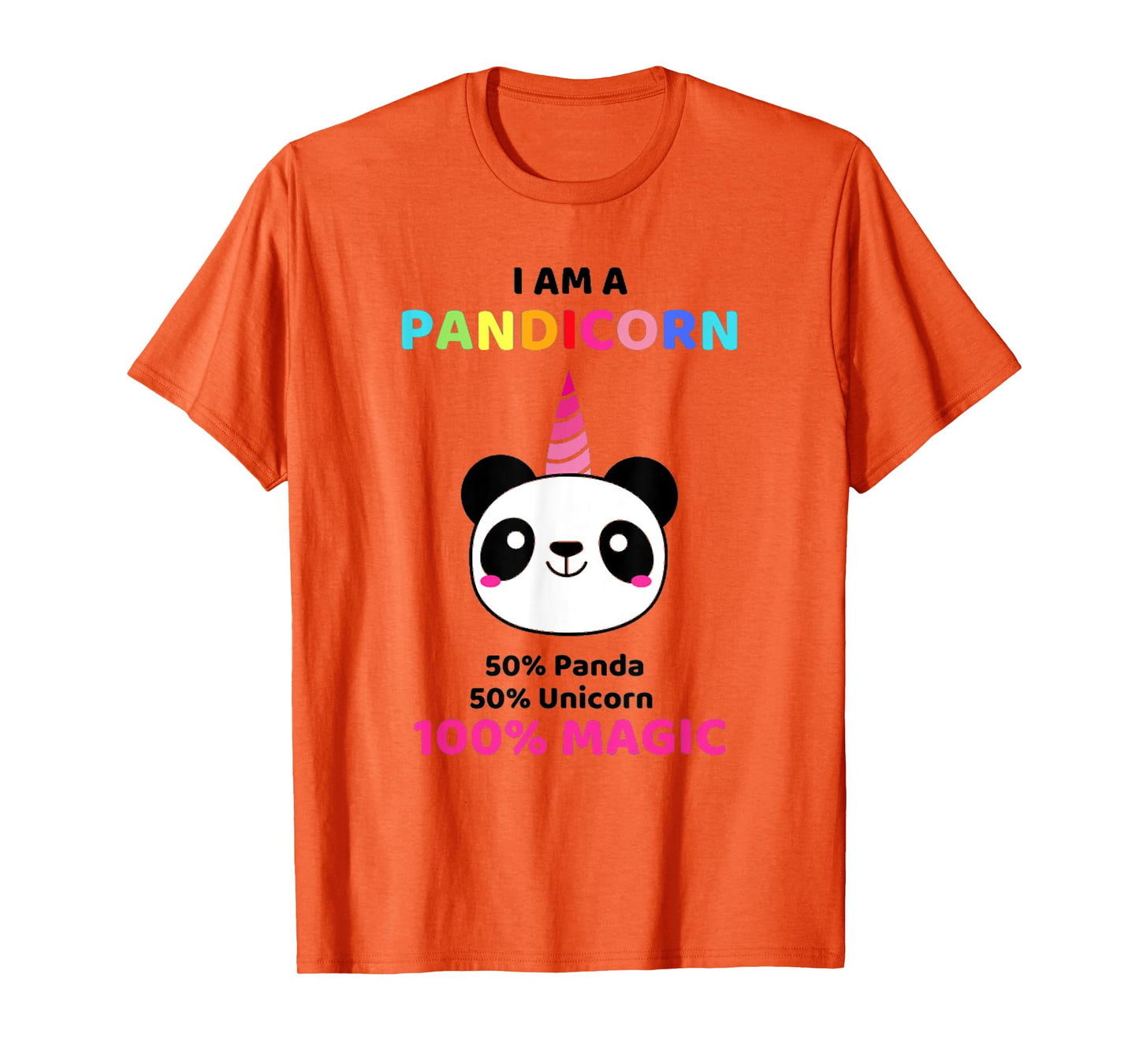 Cute I Am A Pandicorn Shirt Pandacorn for Panda Lovers T-Shirt