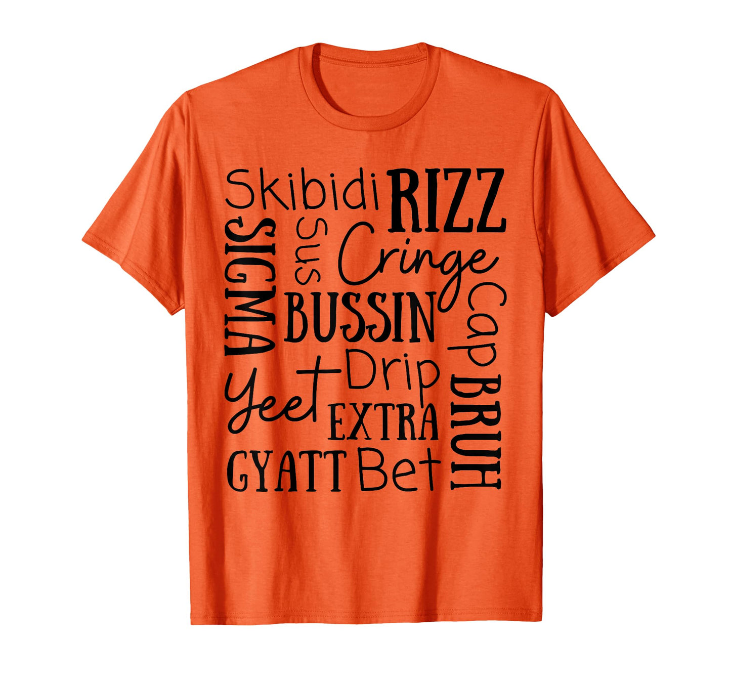 Skibidi Rizz Funny Kids Rizz Bussin Gen Z Christmas Young T-Shirt