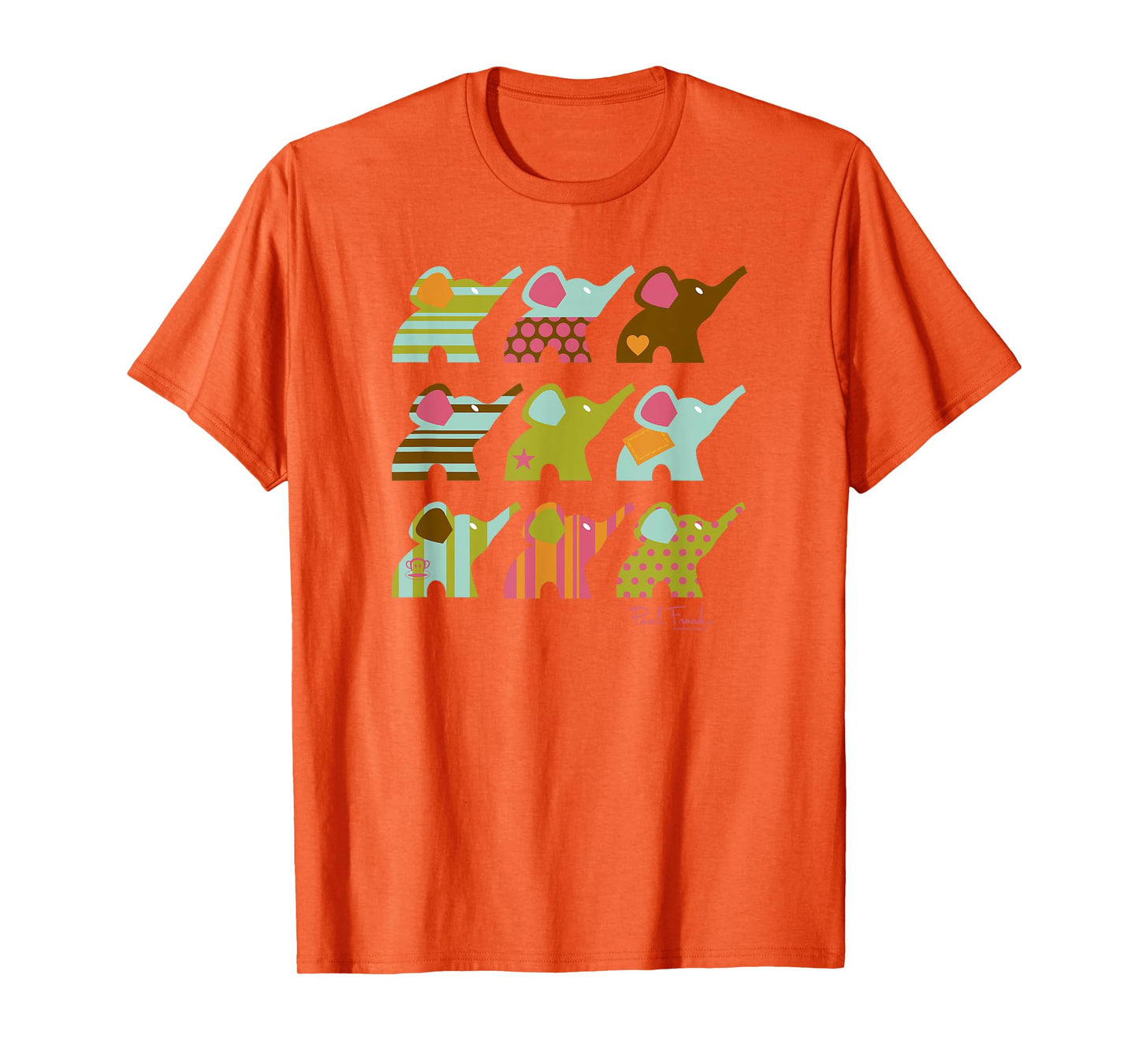 Paul Frank Ellie The Elephant Grid Poster T-Shirt