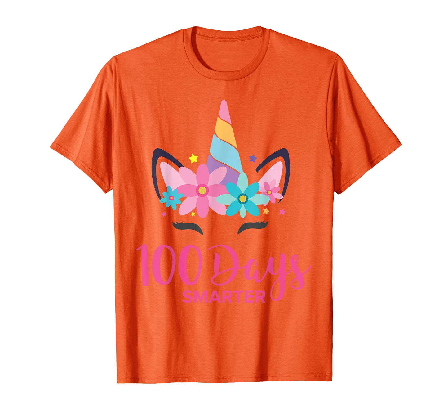 100 Days of School Unicorn Girls Costume T-Shirt