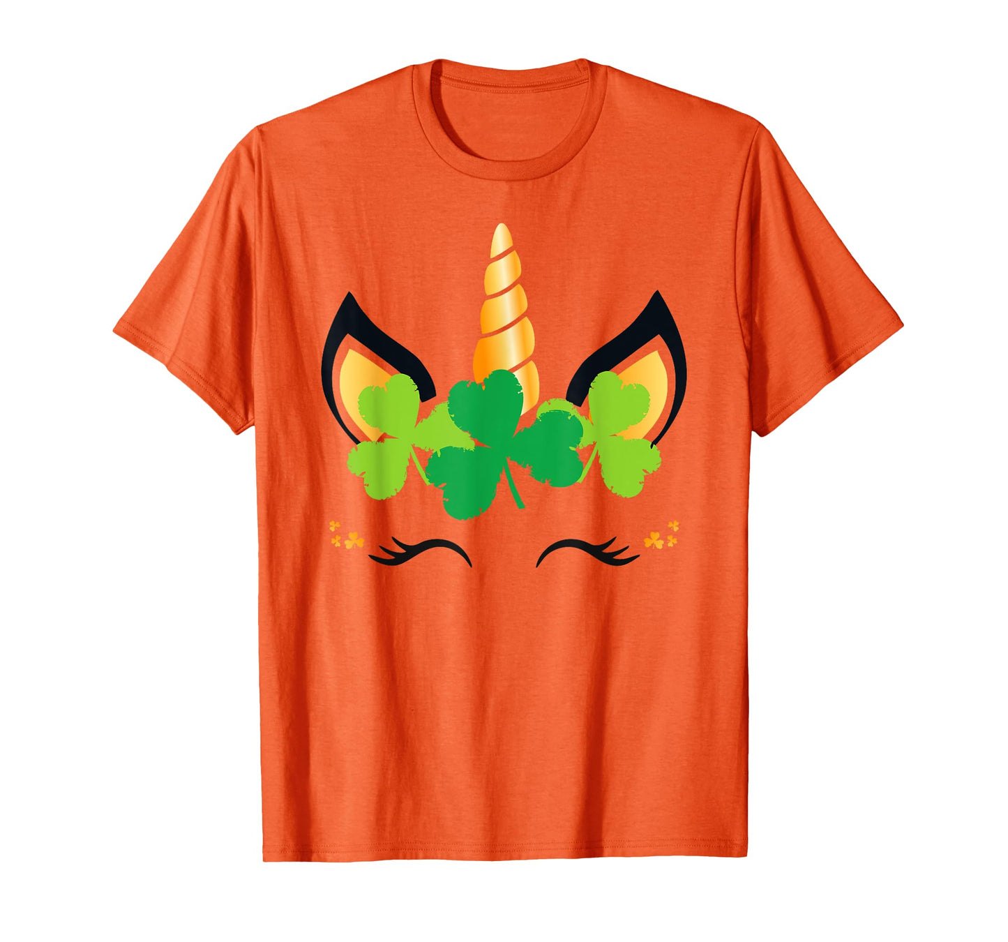 St Patricks Day Unicorn Shirt Girls Outfit Lucky Shamrock T-Shirt
