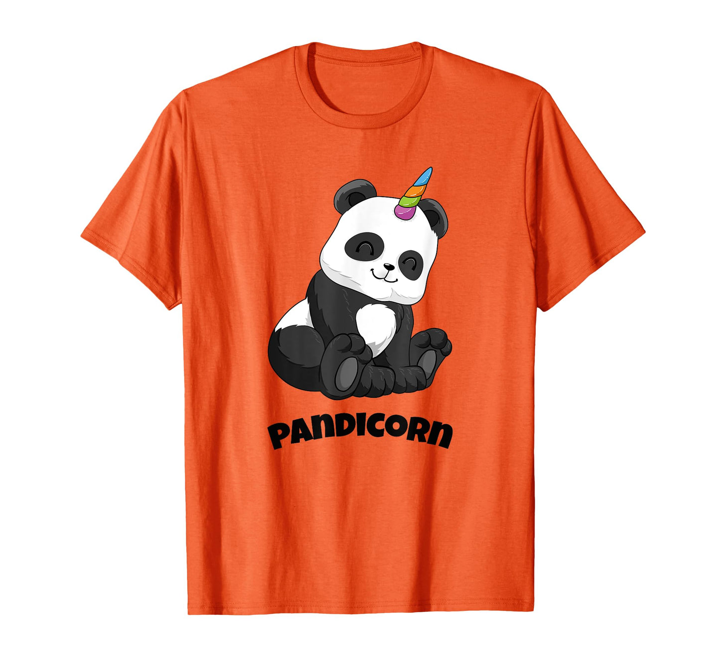Pandicorn Unicorn Shirt Panda Lover Bear Rainbow Girl T-Shirt