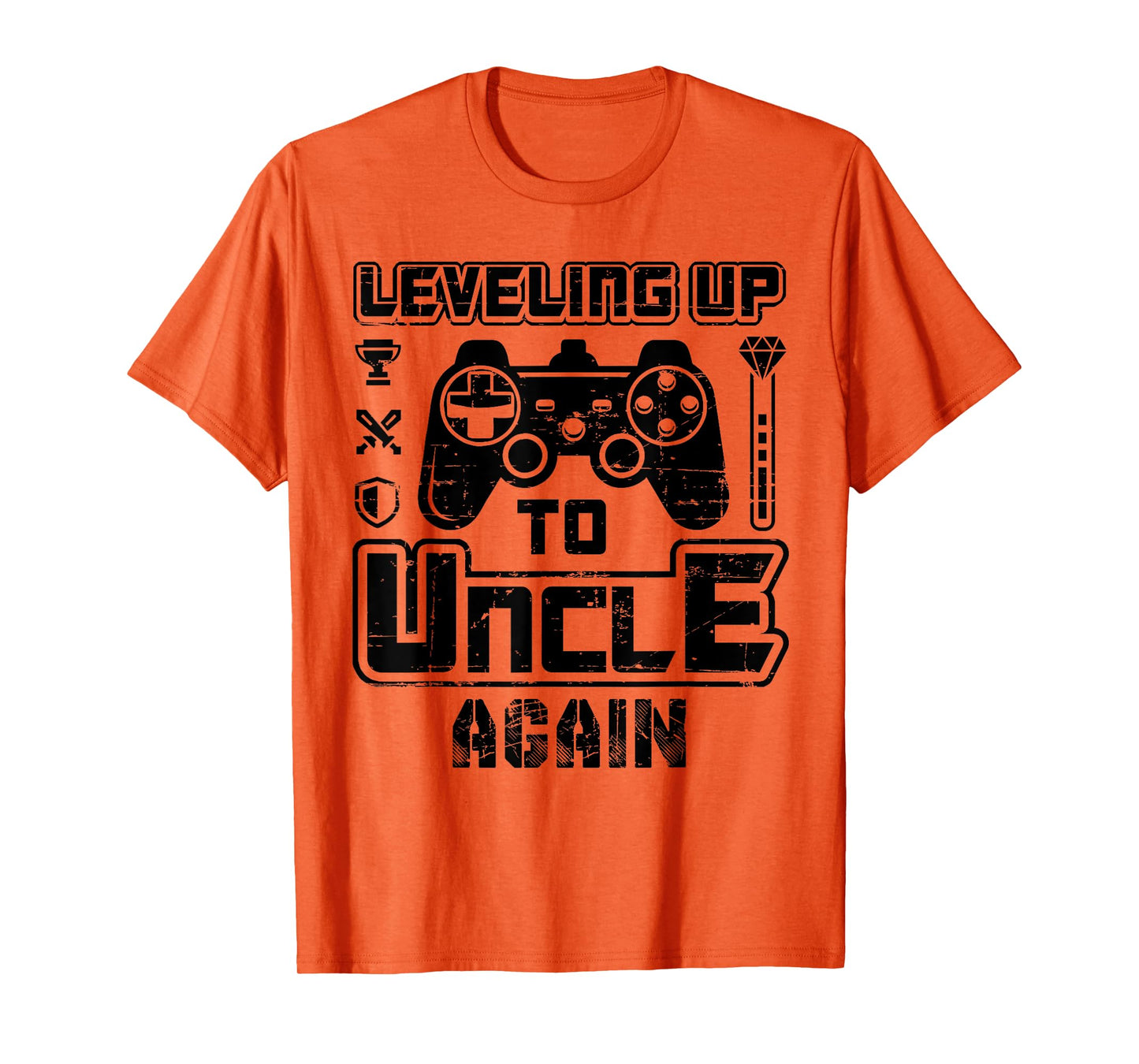 Leveling Up To Uncle Again Pregnancy Announcement T-Shirt