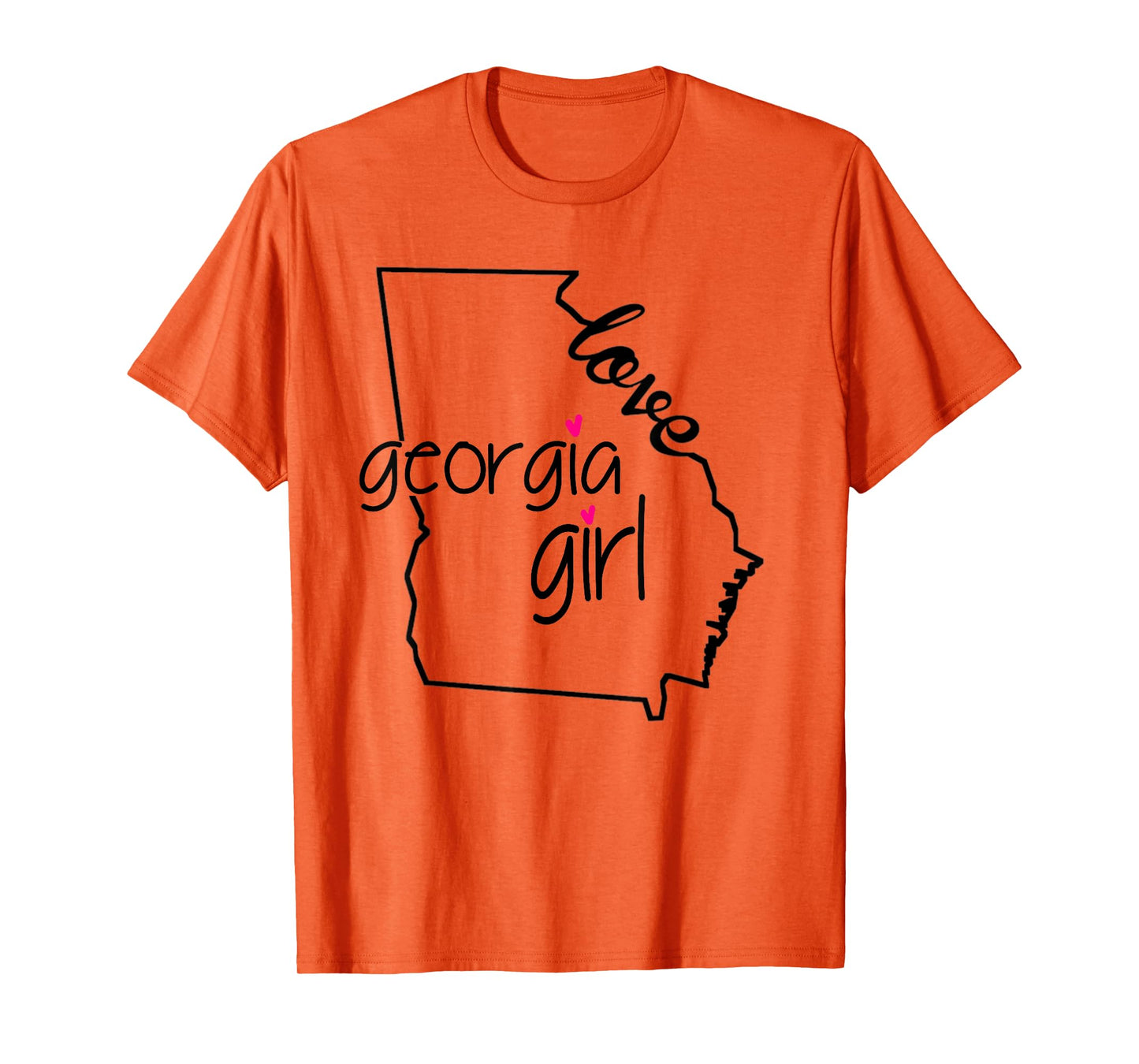 Georgia Girl Tshirt I Love Georgia Home Tee Peach State T-Shirt