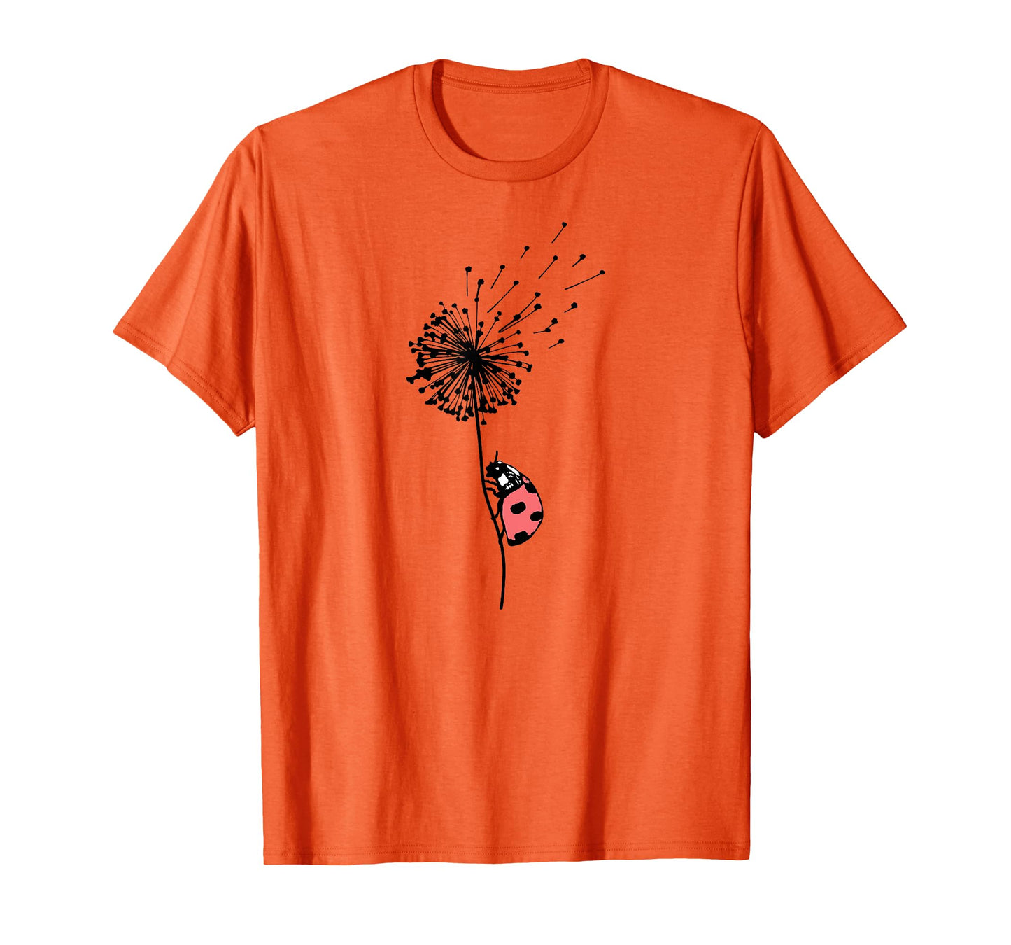Ladybird on Dandelion T-Shirt
