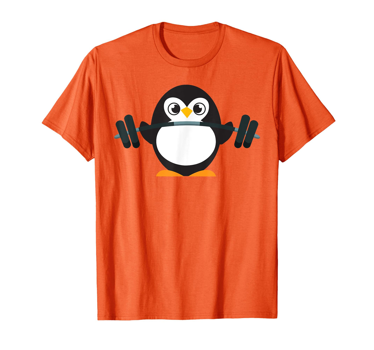 Cute Penguin Weightlifting Shirt - A Perfect Fitness Present T-Shirt