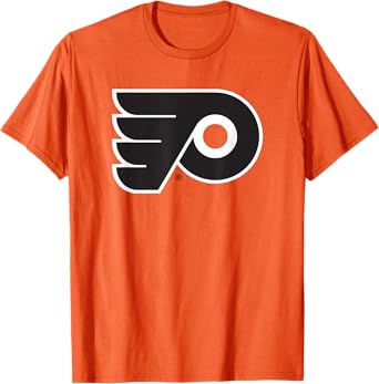 Philadelphia Flyers Icon Orange Officially Licensed T-Shirt