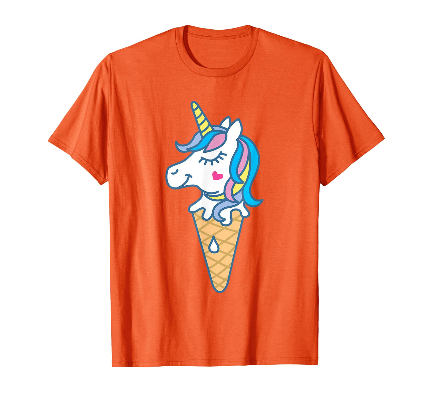 Ice Cream Unicone Art Unicorn Cute Graphic Men Women Kids T-Shirt