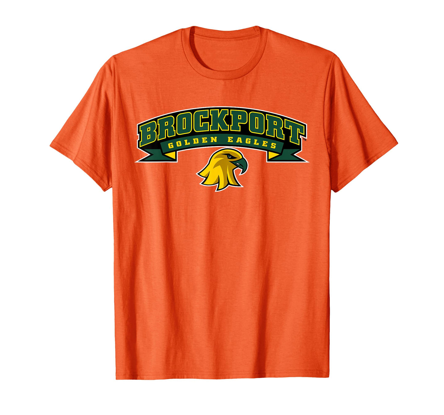 SUNY Brockport Golden Eagles Banner Logo T-Shirt