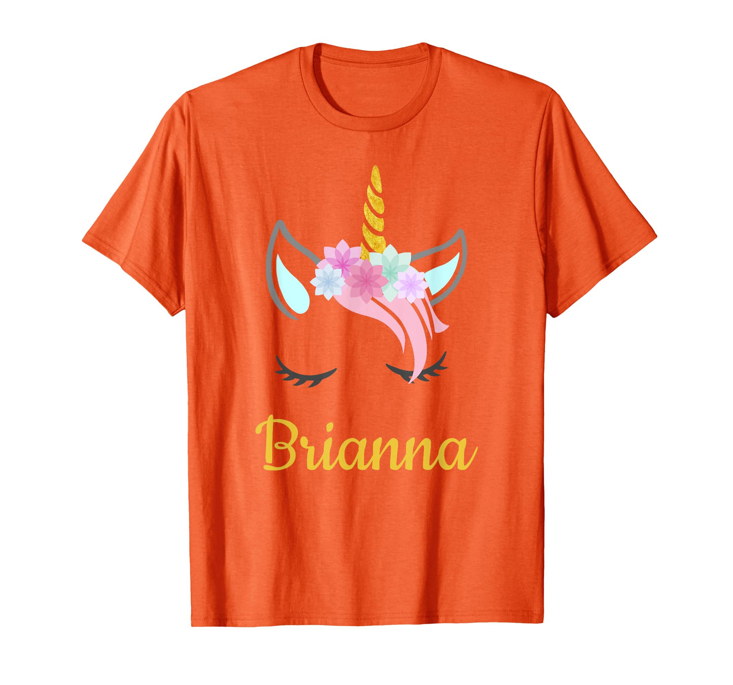 Brianna Unicorn Name Shirt for Brianna