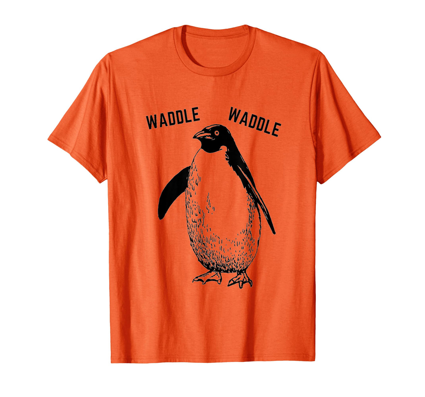 Waddle Waddle Penguin Shirt, Cute Funny Penguin T-Shirt T-Shirt
