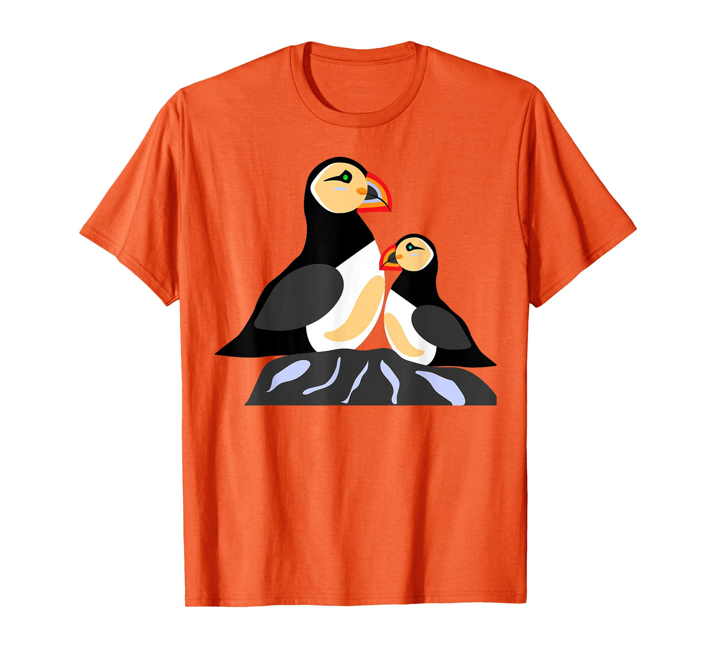 Puffins Are My Spirit Animals Seabirds On A Rock Iceland T-Shirt