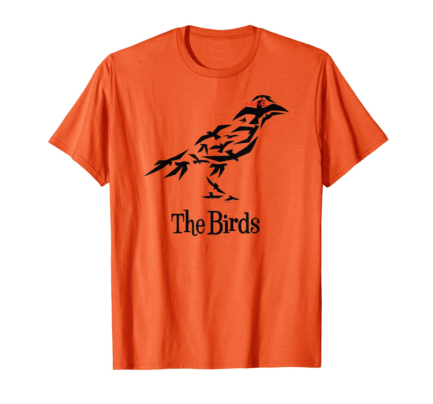 The Birds Alfred Hitchcock Raven T-Shirt