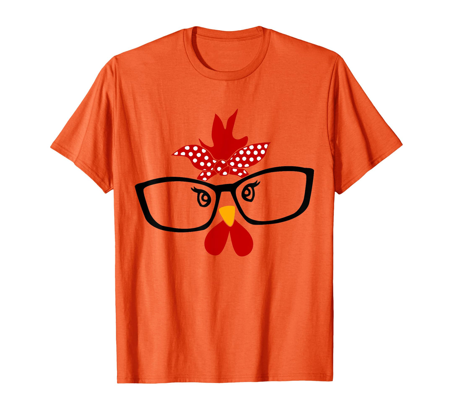 Funny Chicken Face Halloween Costume T-Shirt