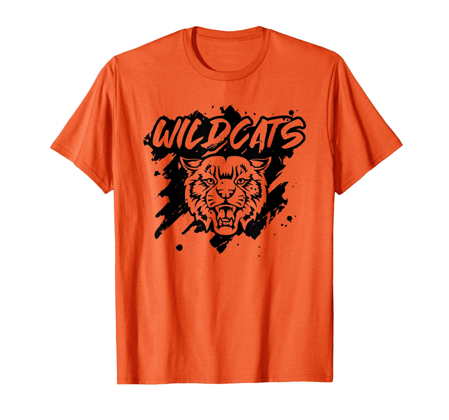 Wildcats Football School Sports Fan Team Spirit T-Shirt