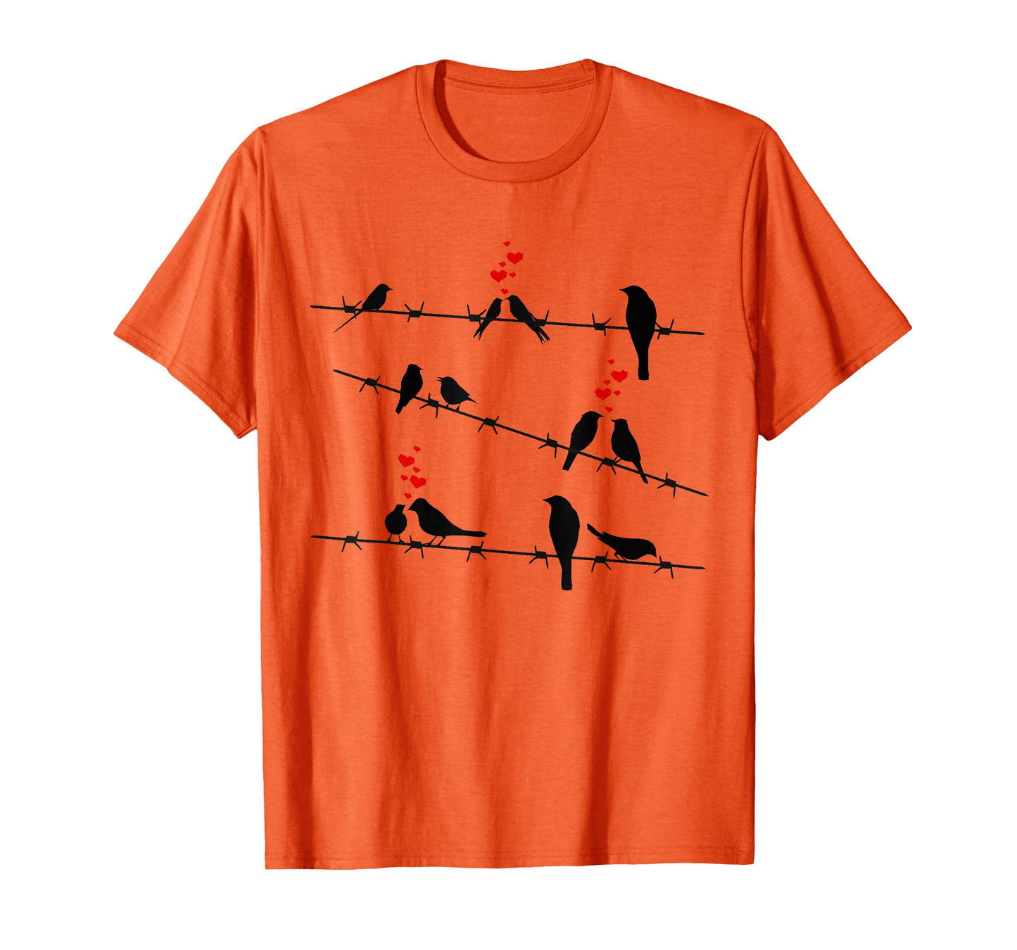 Cute Birds on a Wire T-Shirt
