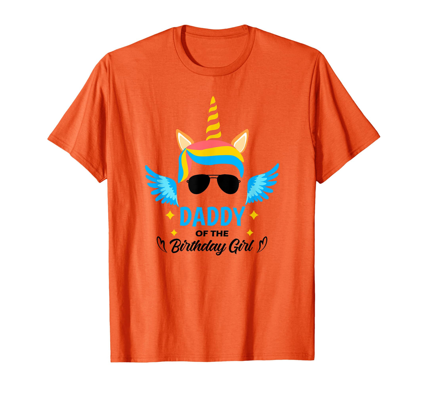 Daddy of The Birthday for Girl Father Unicorn First Birthday T-Shirt