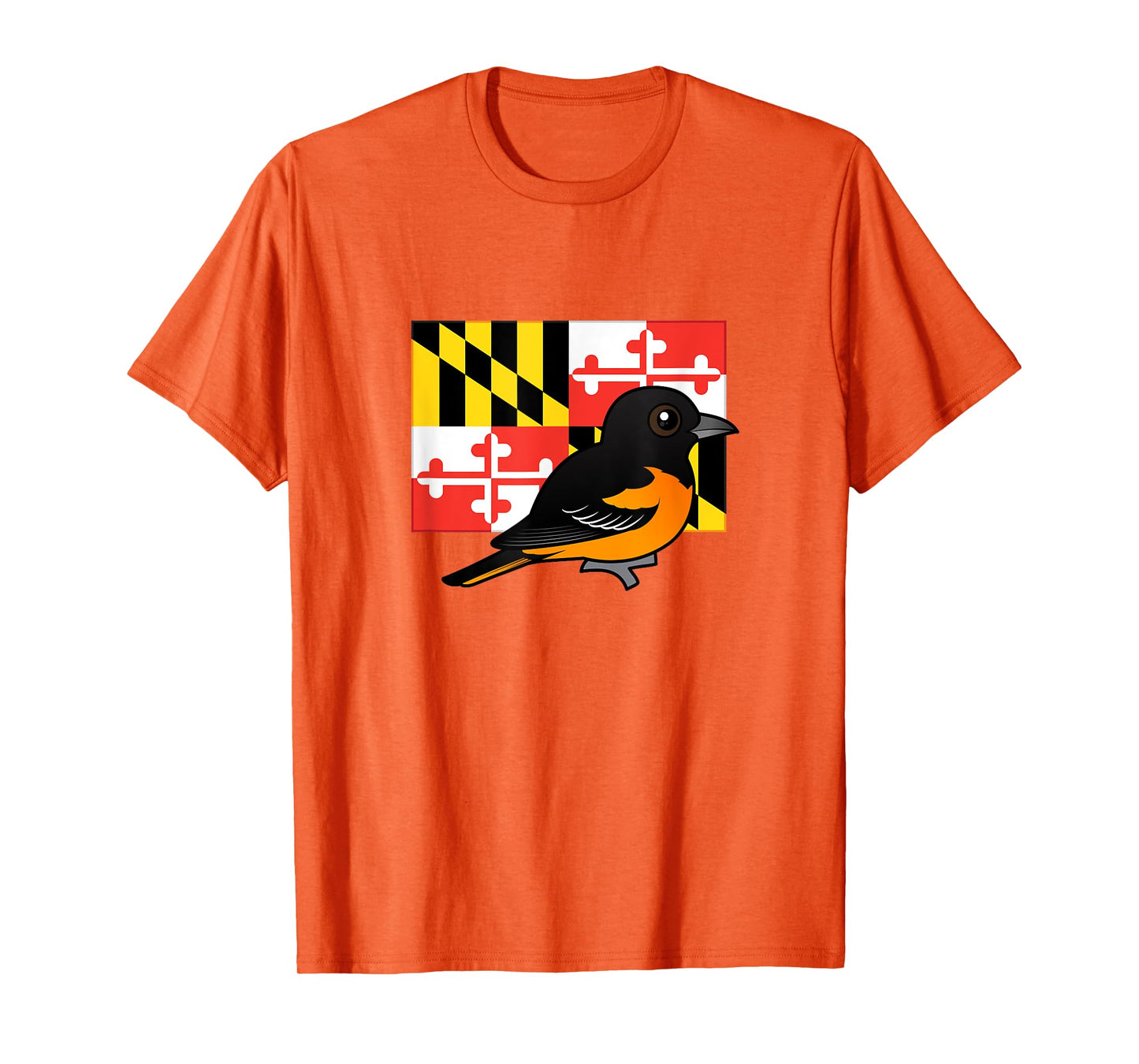 State Birdorable of Maryland: Cute Baltimore Oriole T-Shirt T-Shirt
