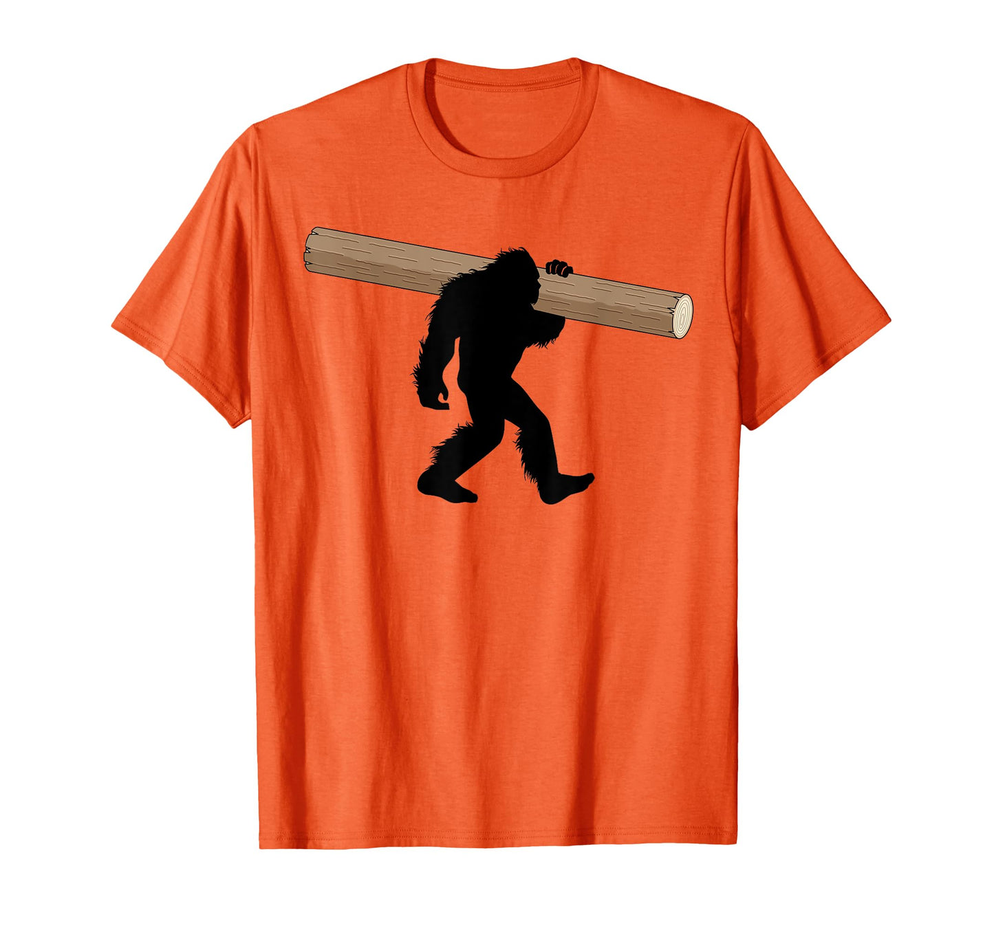 Bigfoot Caber Toss Highland Games Sasquatch T-Shirt