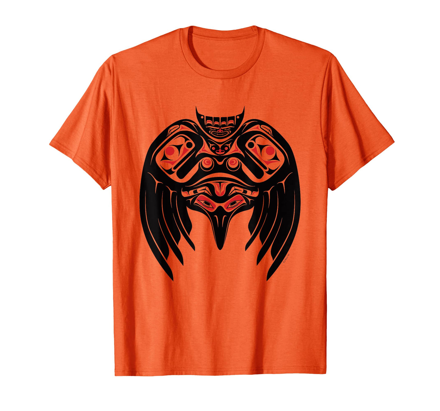 Raven in a Pacific North West Style, Native American Style T-Shirt