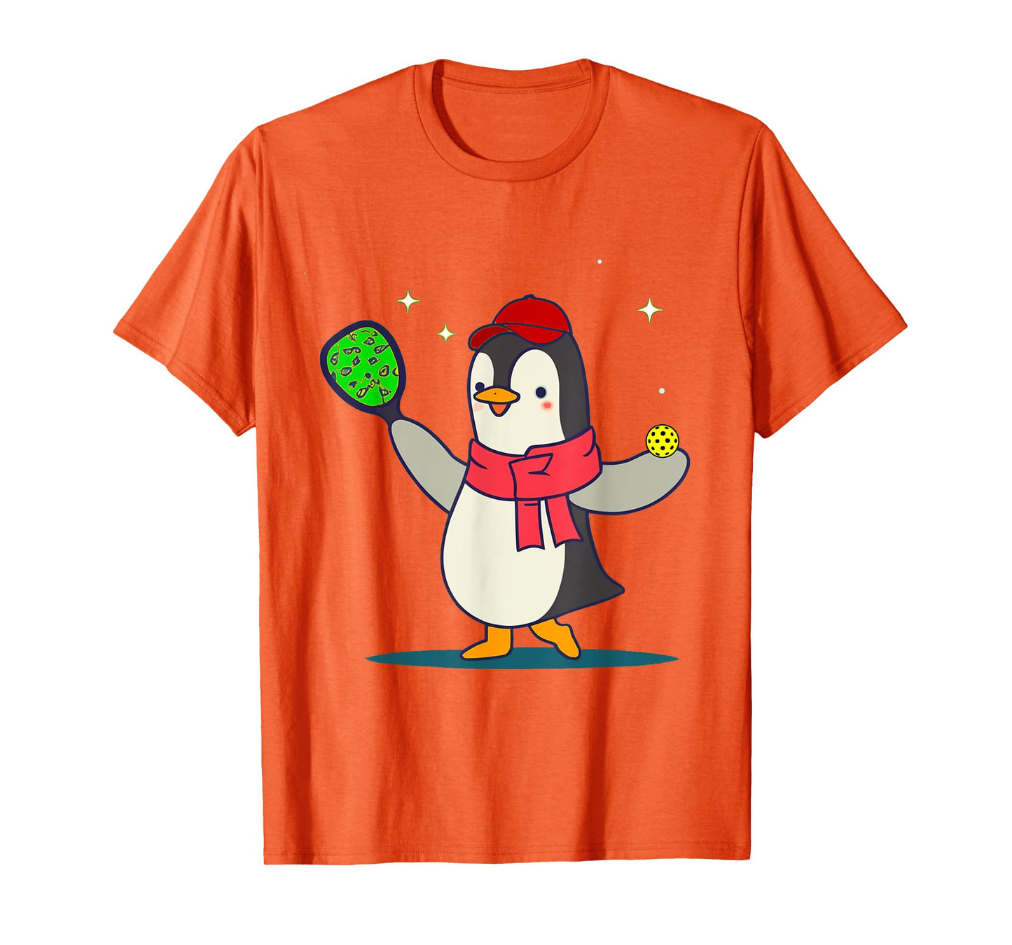 Smileteessports Funny Penguin Playing Pickleball Sports T-Shirt
