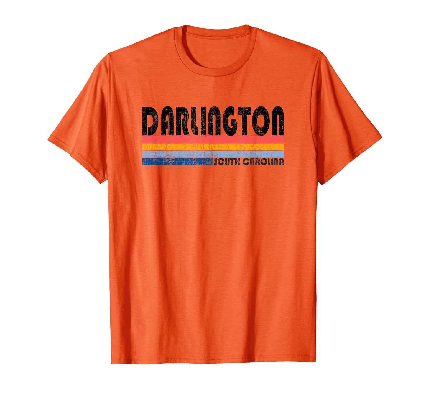 Darlington, SC Hometown Pride Retro 70s 80s Style T-Shirt