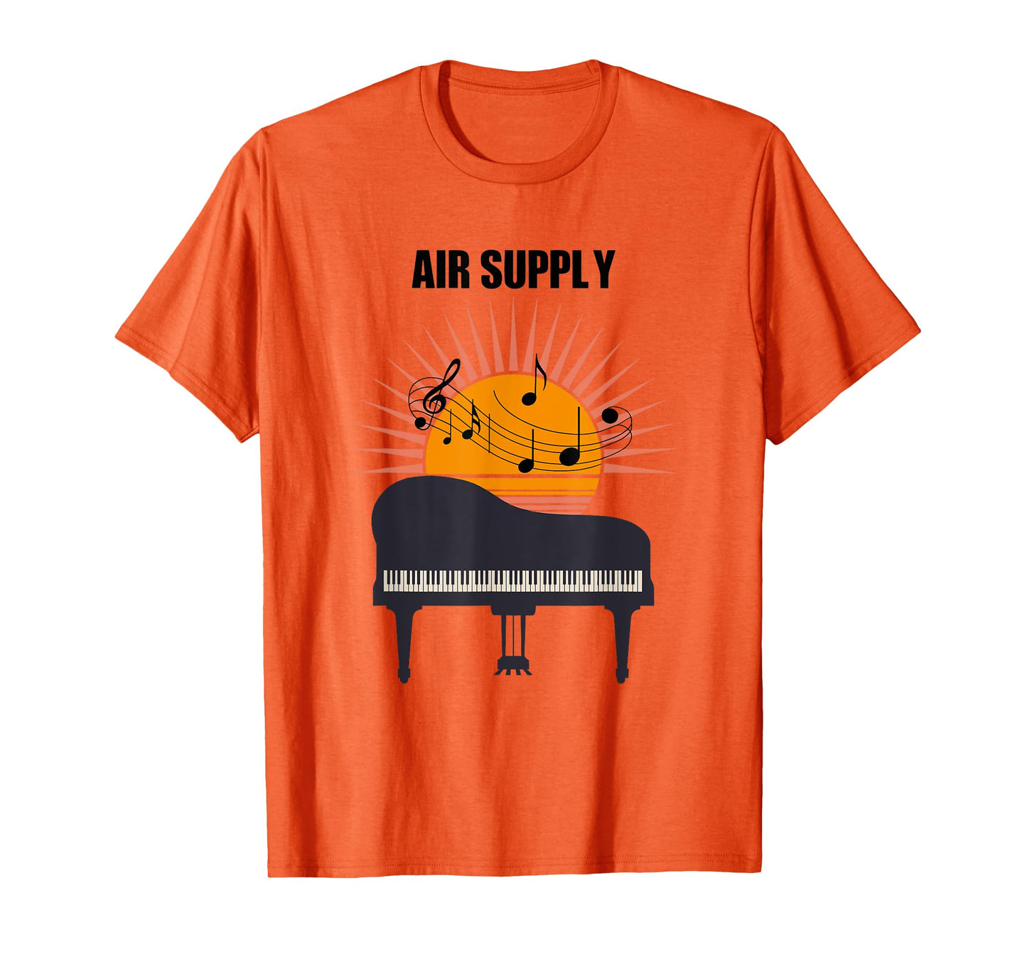 Air Supply Piano T-Shirt