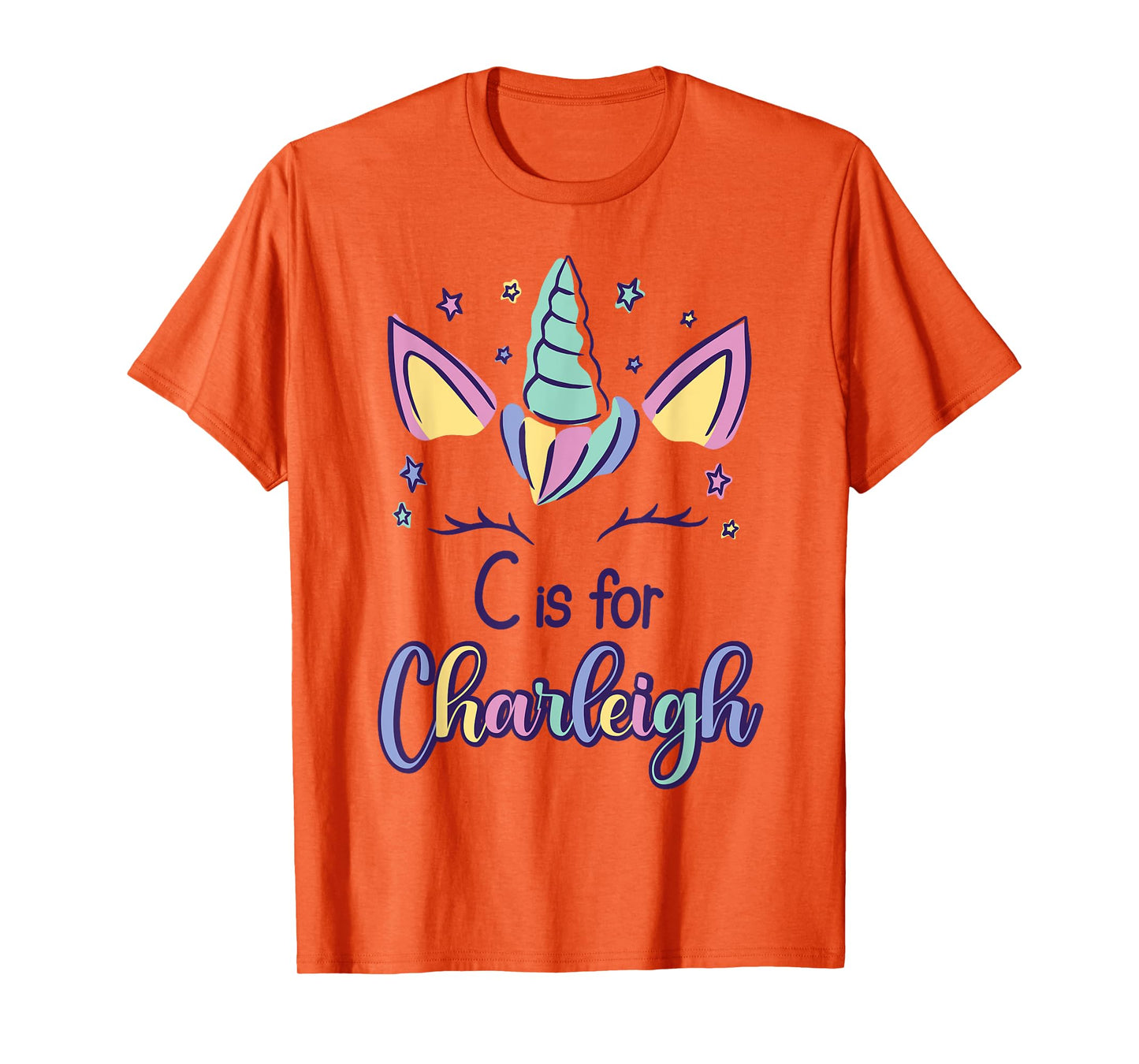 First Name Charleigh Personalized C Is For Charleigh T-Shirt