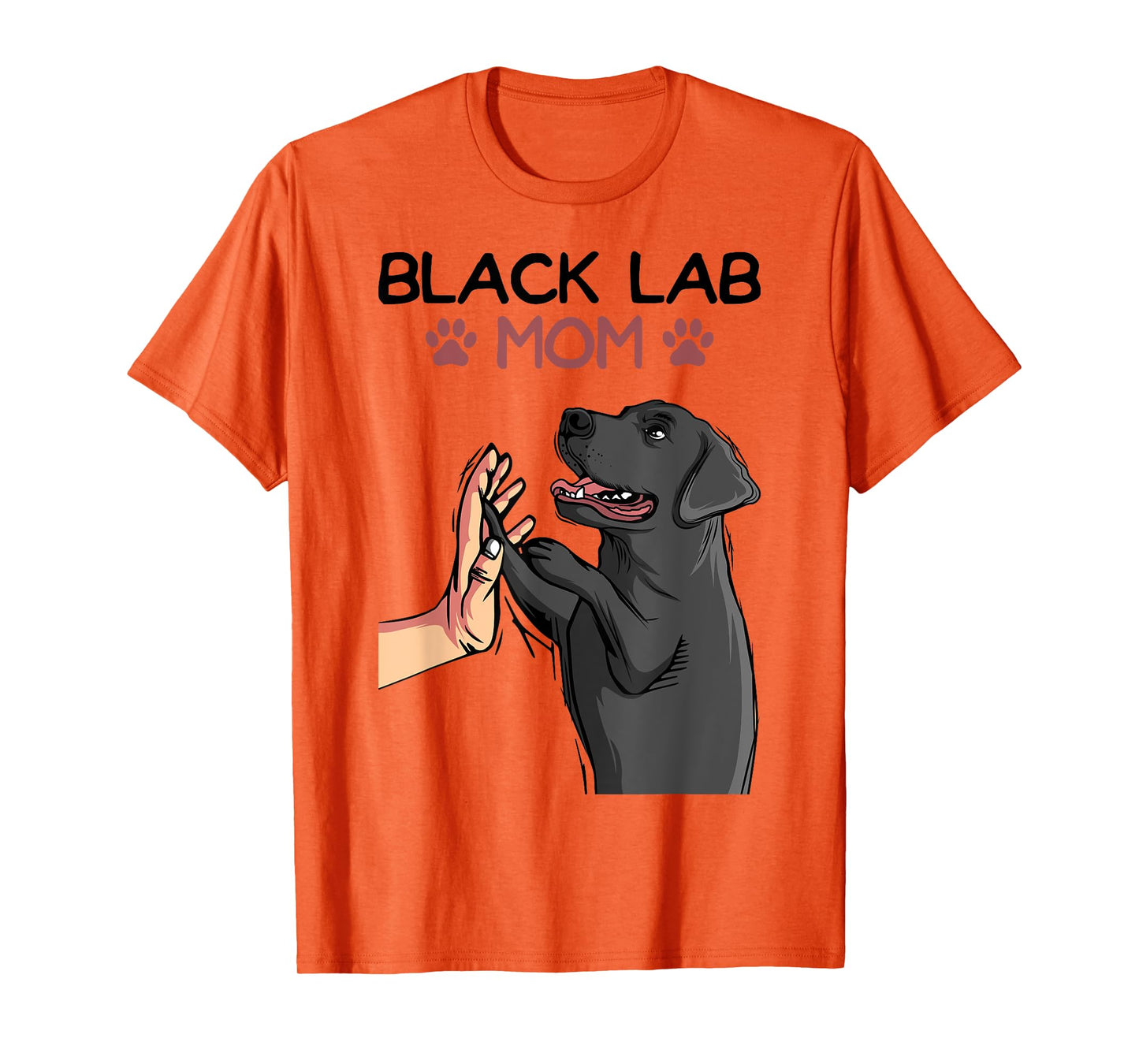Black Lab Mom Labrador Retriever Women T-Shirt