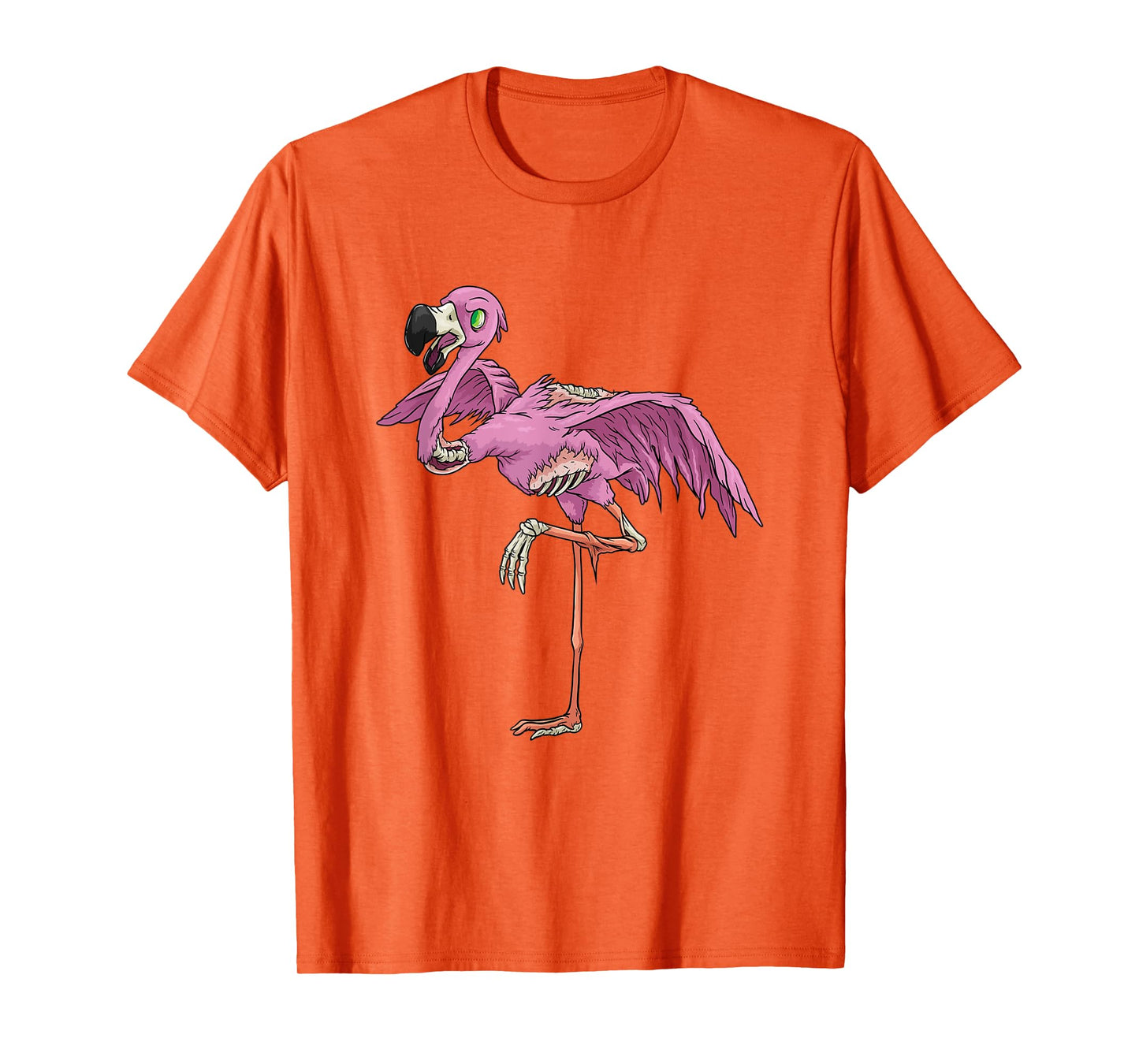 Funny Flamingo funny Zombie Apocalypse Halloween Flamingo T-Shirt