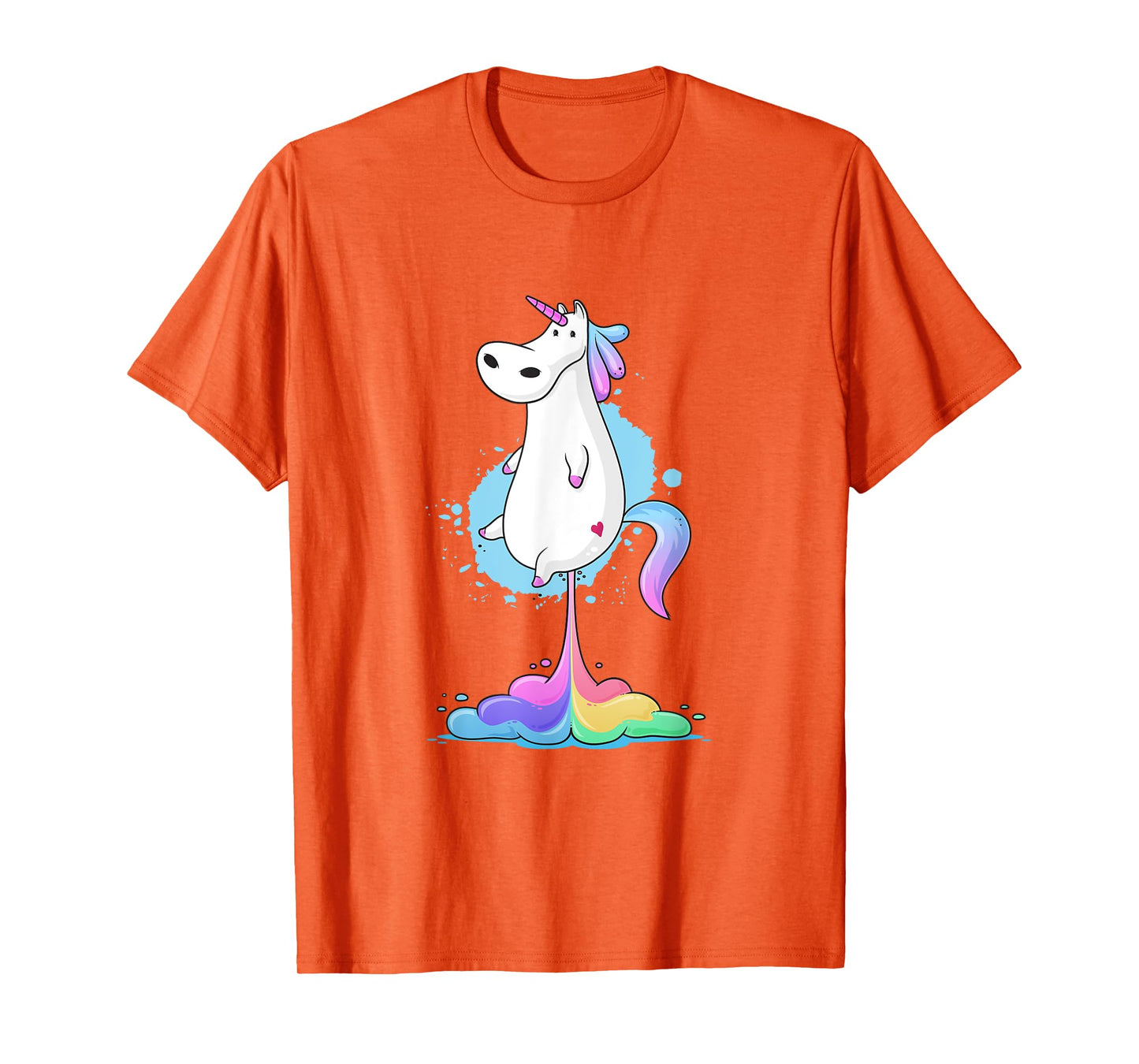 Funny Unicorn Fart Party - Farting Rainbow Squad T-Shirt