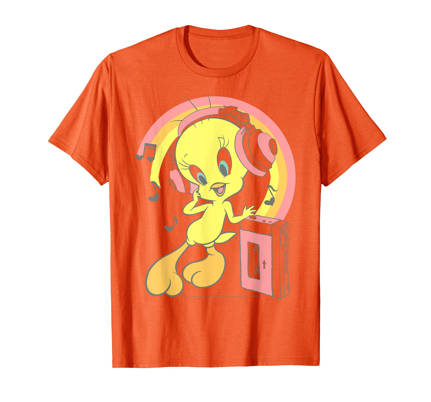 Looney Tunes Tweety Bird Music Rainbow T-Shirt