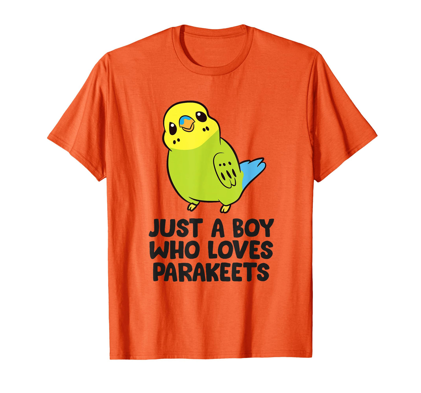 Parakeet Boy Just a Boy Who Loves Parakeets T-Shirt