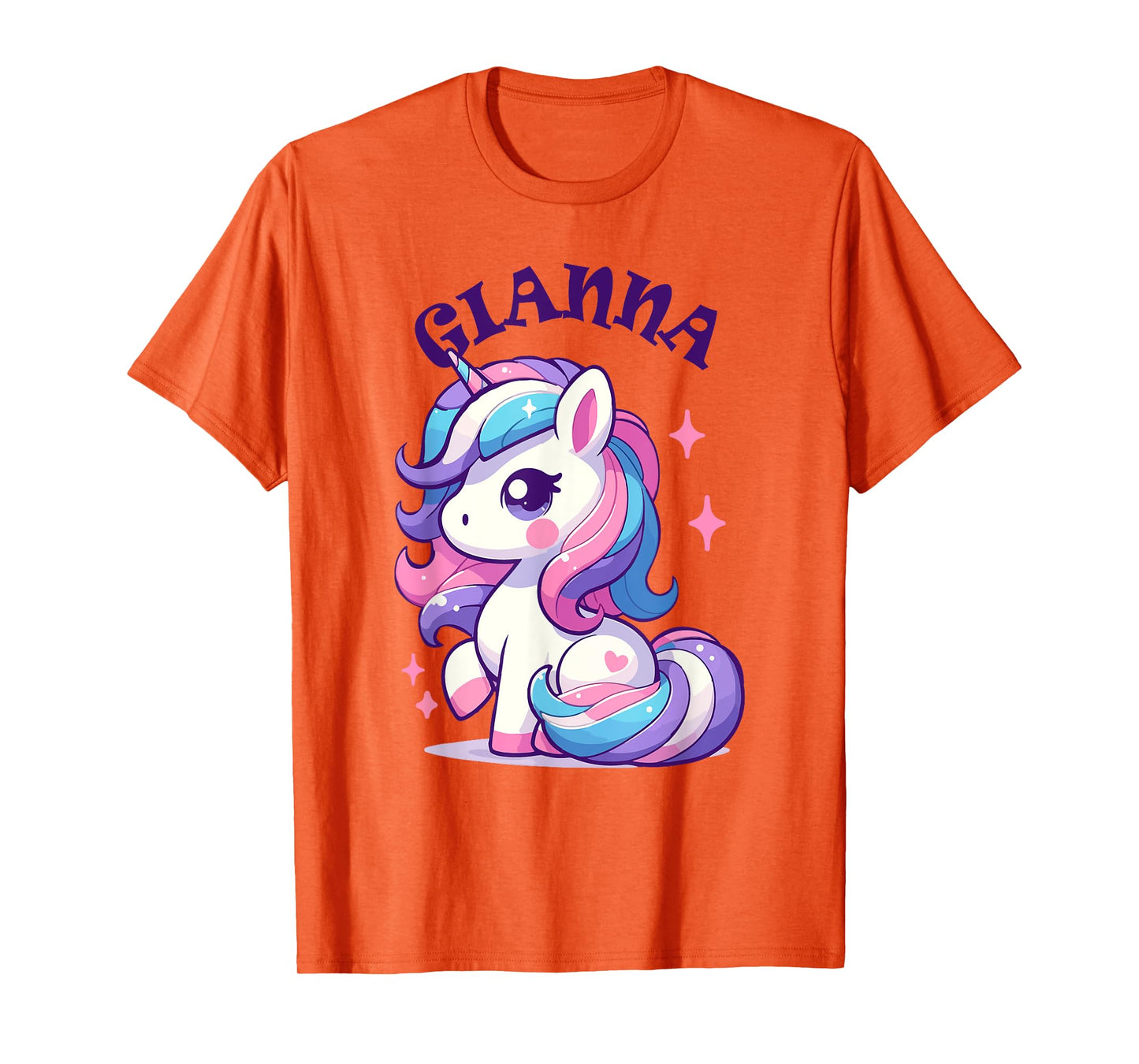 Gianna Cute Unicorn Design for Girls Name Gianna T-Shirt