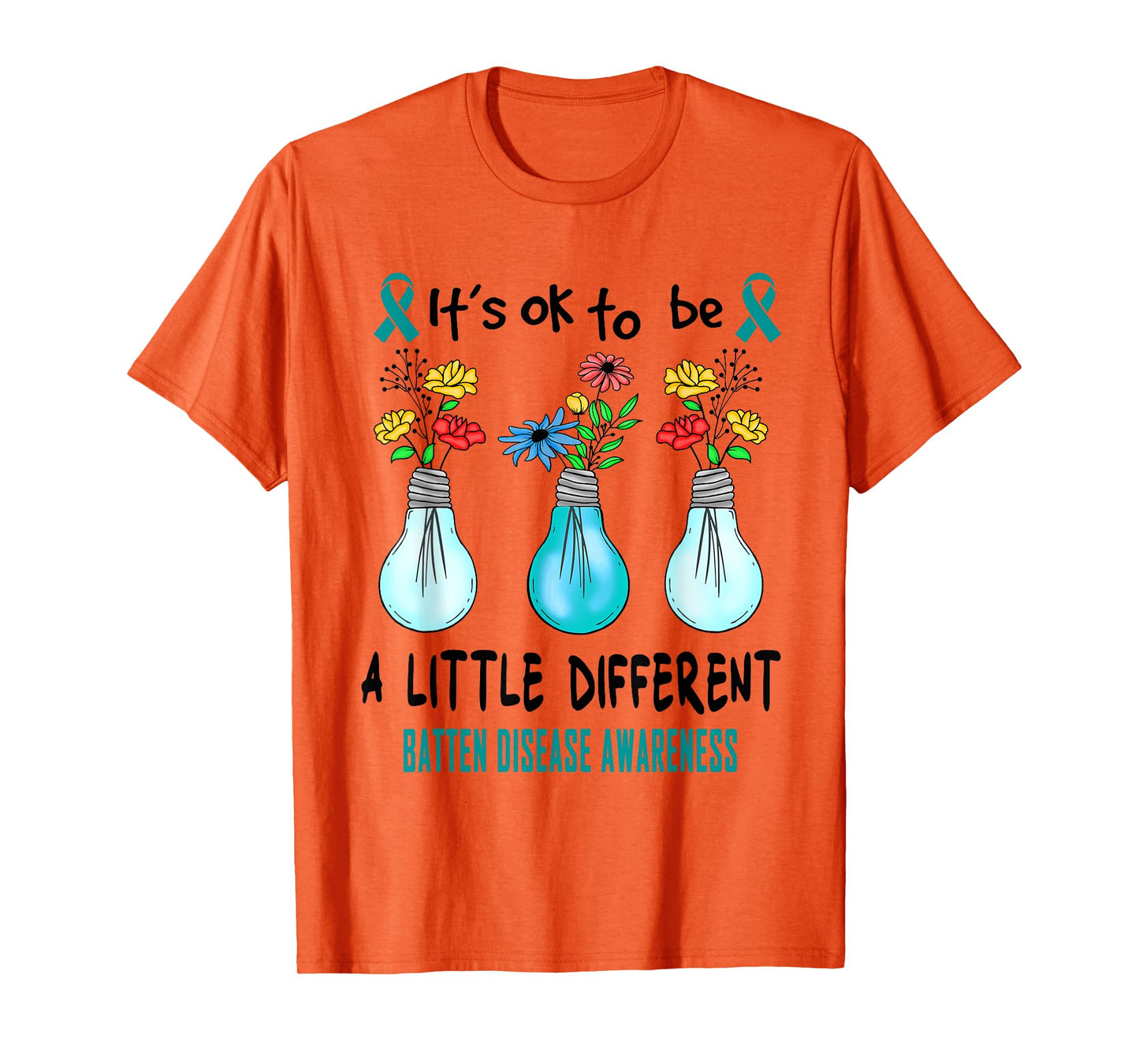 It's Ok To Be A Little Different Batten Disease Awareness T-Shirt