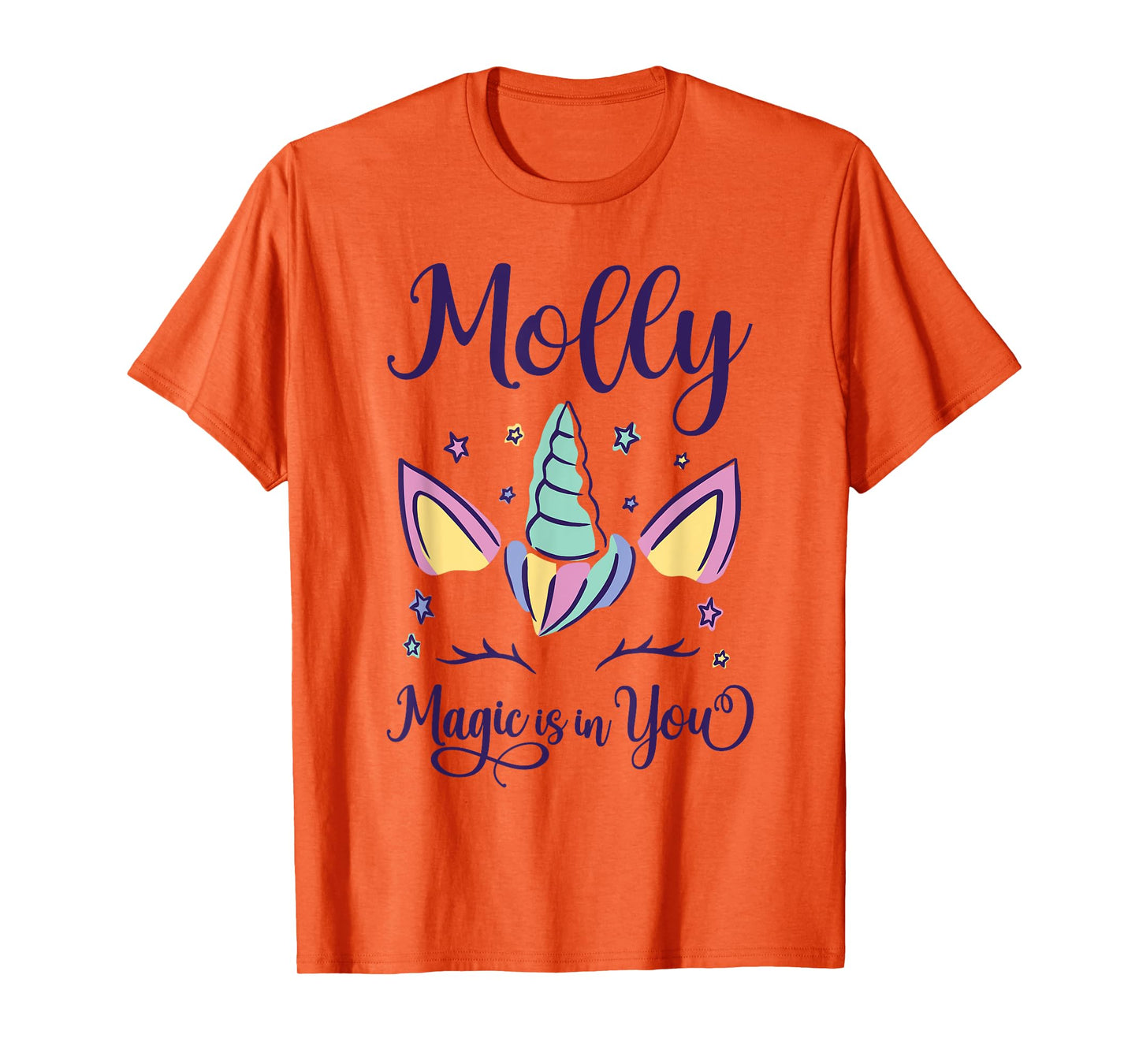 First Name Molly Personalized I Love Molly T-Shirt