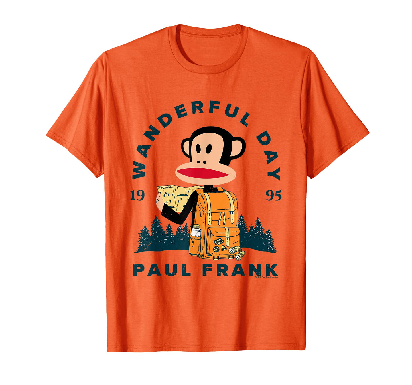 Paul Frank Julius Adventure Wanderful Day T-Shirt